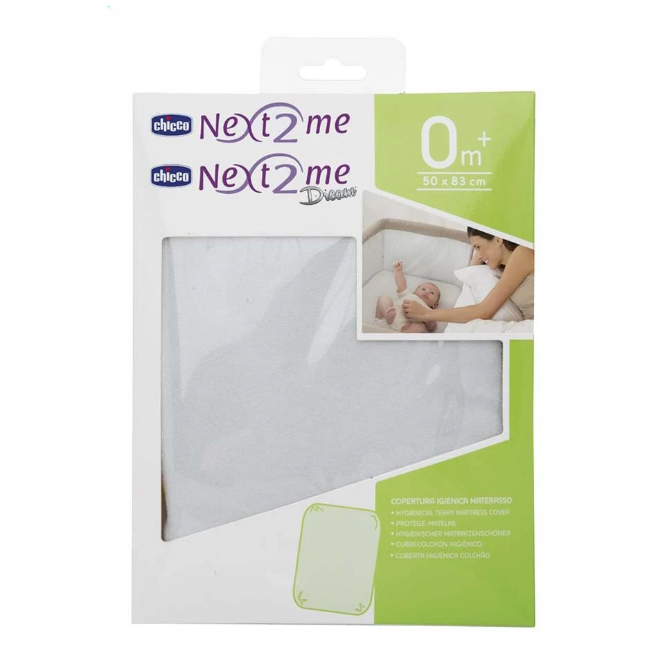 Chicco Next2Me 84 X 50 Cm Molton Matrasbeschermer 10956.33 5 Chicco Next2Me 84 X 50 Cm Molton Matrasbeschermer 10956.33 - Afbeelding 3