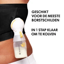 Medela Hands-Free Kolf BH Zwart Maat M 101043801 -Babyproducten Winkel 1200x1200 1