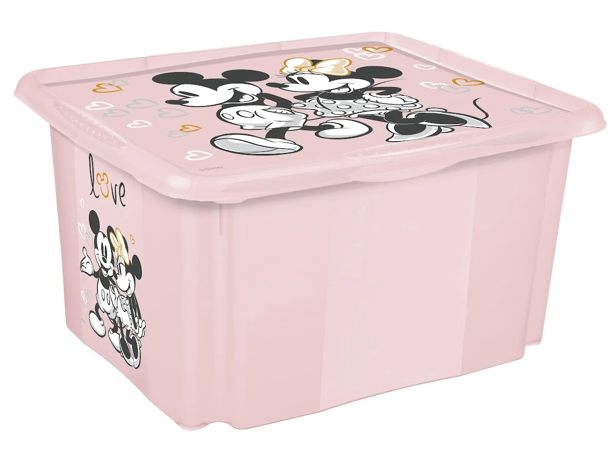 Keeeper Minnie Mouse Roze 45L Opbergbox 1223958124700 3 Keeeper Minnie Mouse Roze 45L Opbergbox 1223958124700