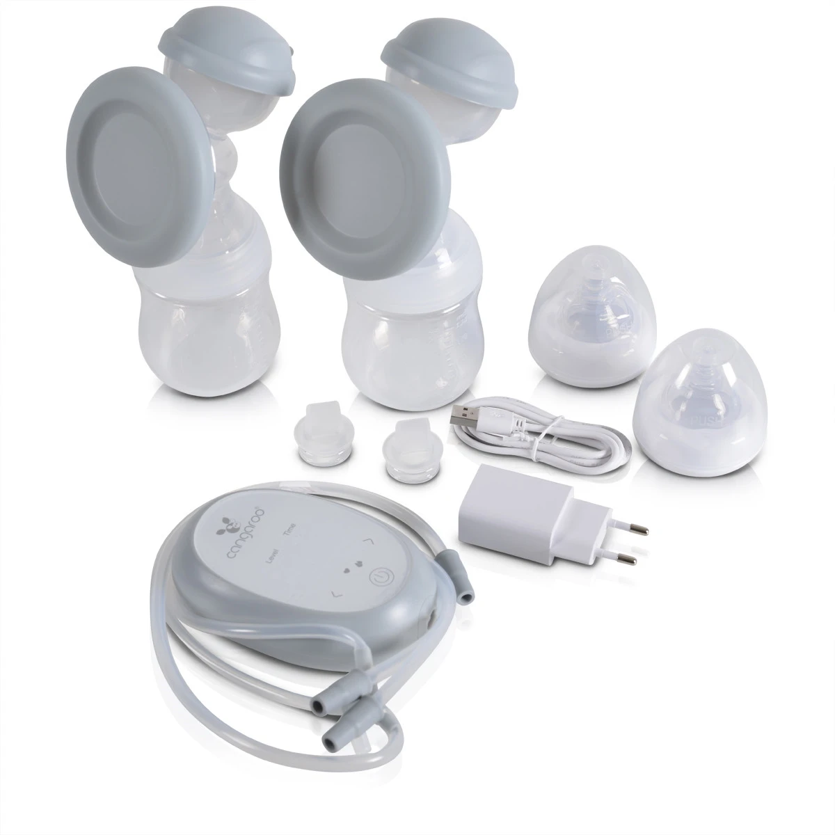 Cangaroo Grace Dubbele Elektrische Borstkolf XN-D258 4 Cangaroo Grace Dubbele Elektrische Borstkolf XN-D258 - Afbeelding 2