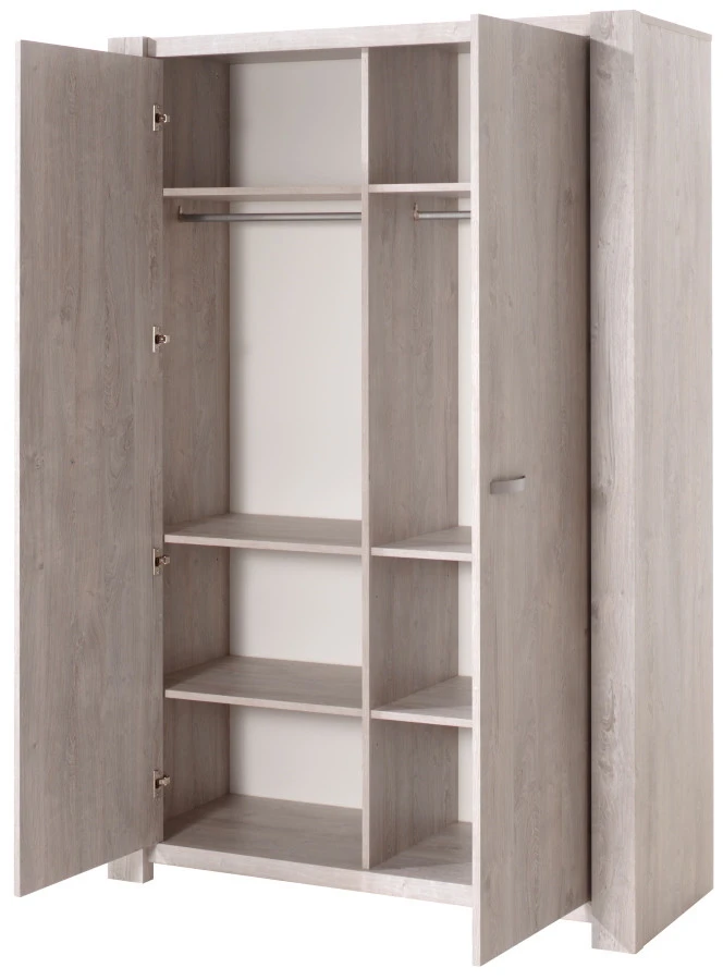 Meegroei Babykamer Amalia Grijs: Meegroei Ledikant, Commode En 2-Deurskast 7 Meegroei Babykamer Amalia Grijs: Meegroei Ledikant, Commode En 2-Deurskast - Afbeelding 5