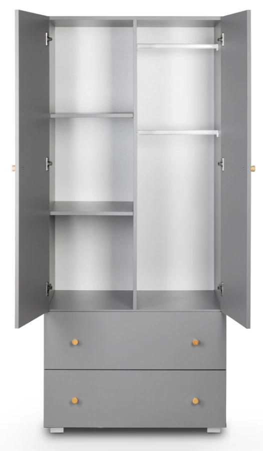 Babykamer Bo: Ledikant, Commode En 2-Deurskast 9 Babykamer Bo: Ledikant, Commode En 2-Deurskast - Afbeelding 7