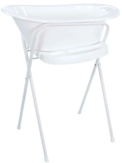 Bébé-jou Bebe-Jou Wit 103 Cm Click Badstandaard 220501 14 Bébé-jou Bebe-Jou Wit 103 Cm Click Badstandaard 220501 -Babyproducten Winkel 27667 Bebe Jou Badstandaard Click Wit Met Uni Wit Badje