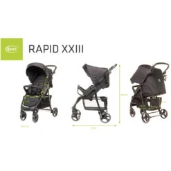 4Baby Rapid XXIII Black Wandelwagen 29 4Baby Rapid XXIII Black Wandelwagen -Babyproducten Winkel 4baby rapid xxiii black wandelwagen 12