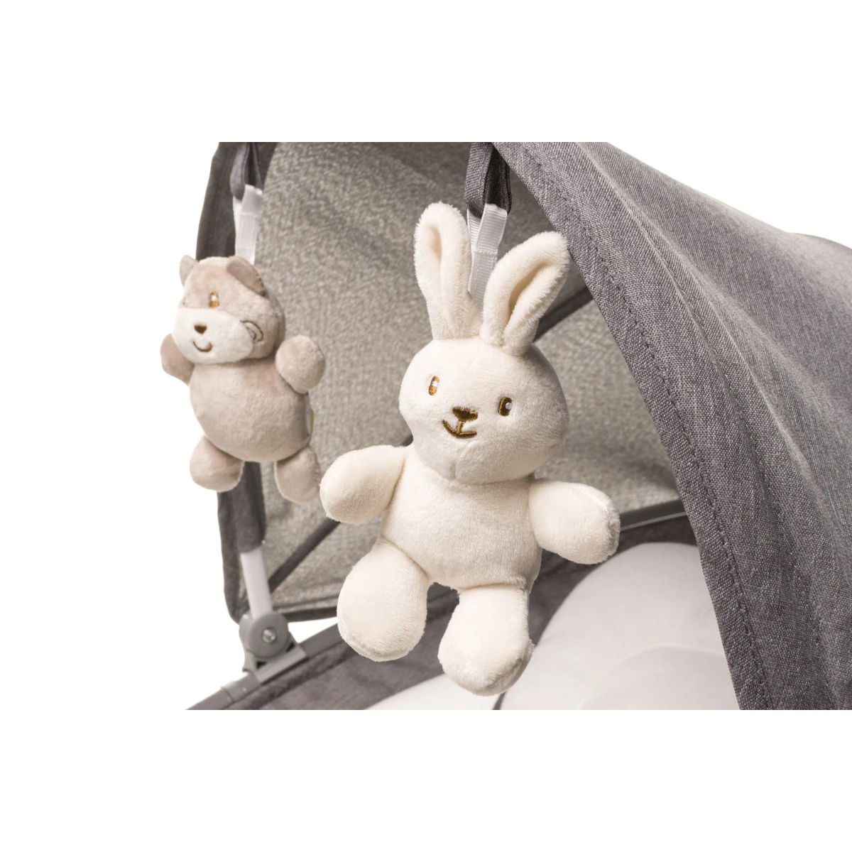 4Baby Rock 'n Relax XXIII Grey Swing Babyschommel 9 4Baby Rock 'n Relax XXIII Grey Swing Babyschommel - Afbeelding 7