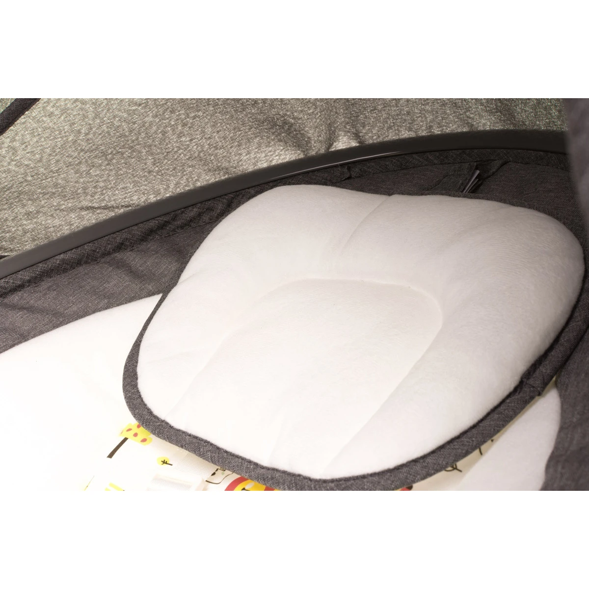 4Baby Rock 'n Relax XXIII Grey Swing Babyschommel 11 4Baby Rock 'n Relax XXIII Grey Swing Babyschommel - Afbeelding 9