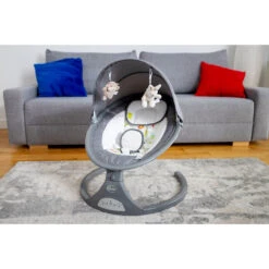 4Baby Rock 'n Relax XXIII Grey Swing Babyschommel 35 4Baby Rock 'n Relax XXIII Grey Swing Babyschommel -Babyproducten Winkel 4baby rock n relax xxiii sfeer 1 grijs