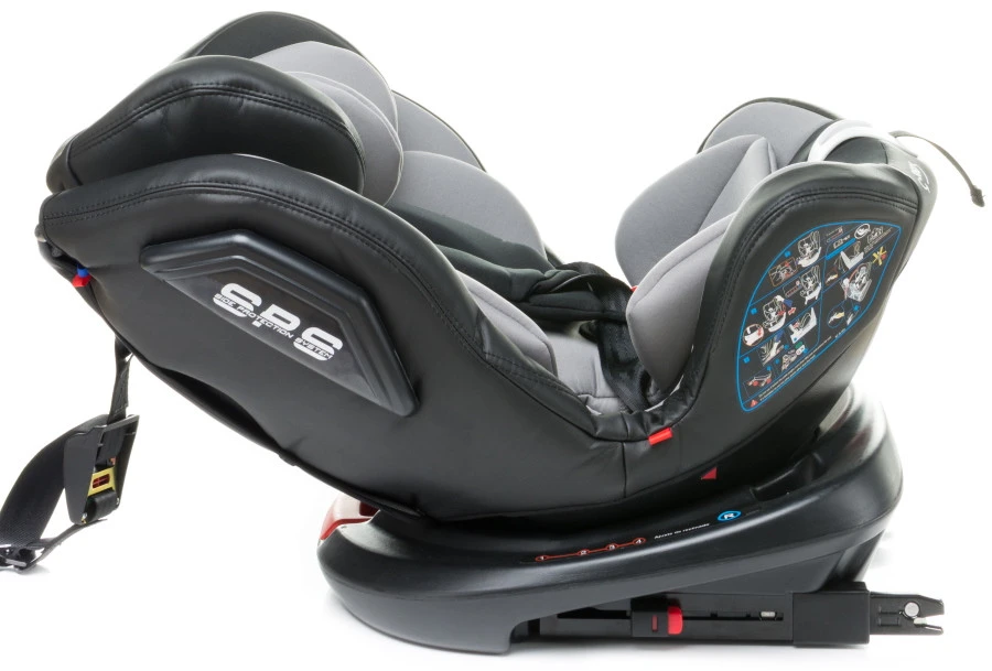 4Baby Roto-Fix Light Grey 360º 0-36 Kg Isofix Autostoel 8 4Baby Roto-Fix Light Grey 360º 0-36 Kg Isofix Autostoel - Afbeelding 6