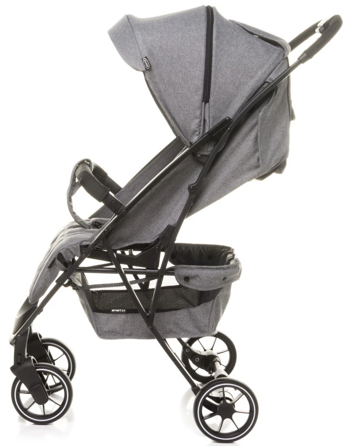 4Baby Smart 2.0 Grey Wandelwagen Incl. Beenkap 6 4Baby Smart 2.0 Grey Wandelwagen Incl. Beenkap - Afbeelding 4