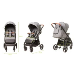4Baby Stinger XXIII Melange Grey Wandelwagen 35 4Baby Stinger XXIII Melange Grey Wandelwagen -Babyproducten Winkel 4baby stinger xxiii melange grey wandelwagen 12