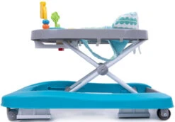 4Baby Walk 'n Push Turquoise Loopstoel 7046 -Babyproducten Winkel 4baby walk n push turquoise loopstoel 7046 2