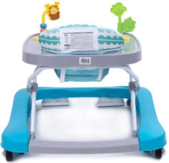 4Baby Walk 'n Push Turquoise Loopstoel 7046 -Babyproducten Winkel 4baby walk n push turquoise loopstoel 7046 4