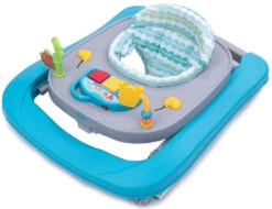 4Baby Walk 'n Push Turquoise Loopstoel 7046 -Babyproducten Winkel 4baby walk n push turquoise loopstoel 7046 6