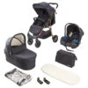 Babygo Style Black Rose 3-in-1 Kinderwagen Incl. Autostoel 6321 -Babyproducten Winkel 6321 style3in1 blackrose 2 babygo 1