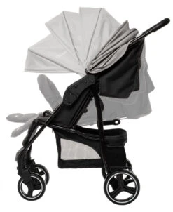 Babygo Basket Grey Melange Wandelwagen 6402 -Babyproducten Winkel Babygo Basket Grey Melange Wandelwagen 6402 1
