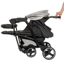 Babygo Basket Grey Melange Wandelwagen 6402 -Babyproducten Winkel Babygo Basket Grey Melange Wandelwagen 6402 3