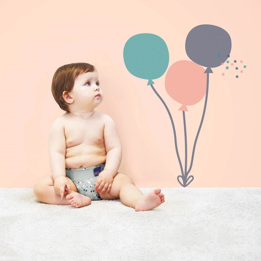 Bambino Mio MioSolo Puppy Party Wasbare Luier BM-5SO-PUP 6 Bambino Mio MioSolo Puppy Party Wasbare Luier BM-5SO-PUP - Afbeelding 4