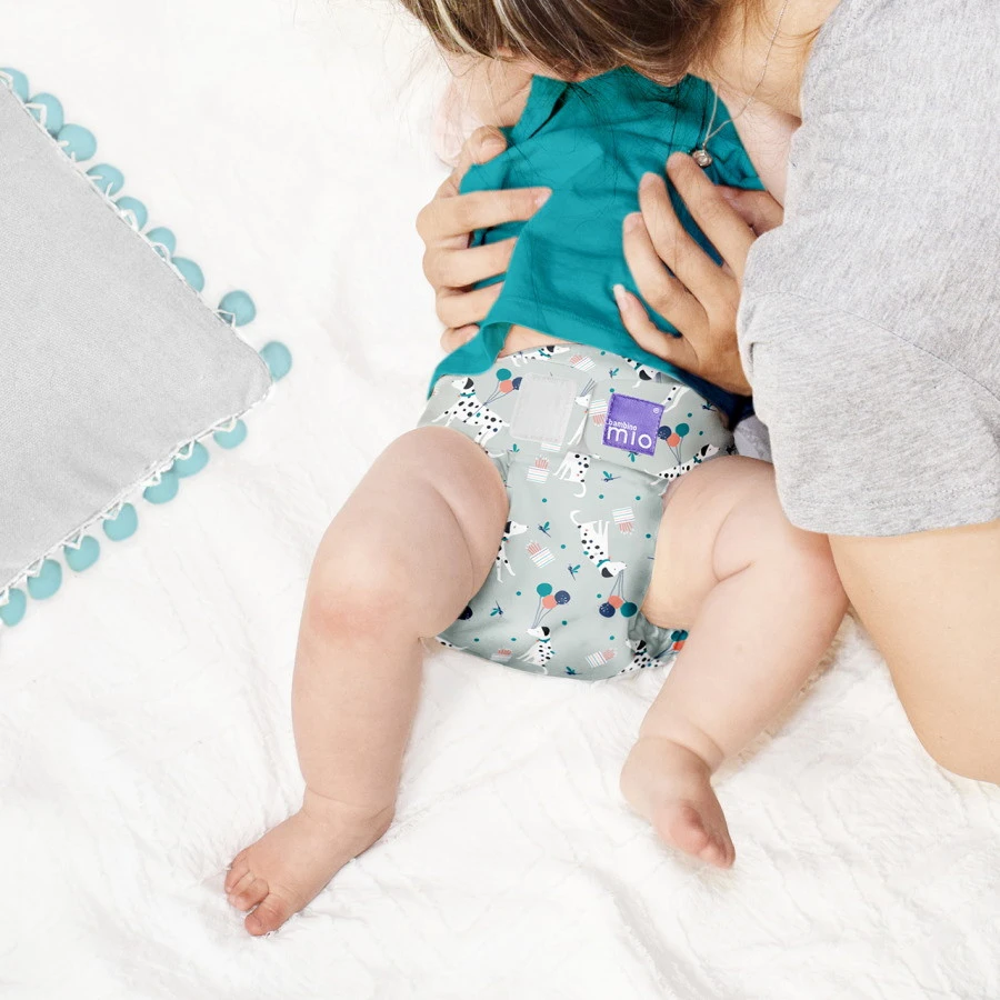 Bambino Mio MioSolo Puppy Party Wasbare Luier BM-5SO-PUP 4 Bambino Mio MioSolo Puppy Party Wasbare Luier BM-5SO-PUP - Afbeelding 2