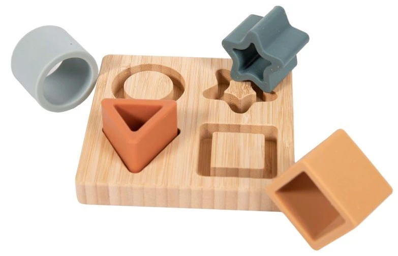 Bo Jungle B-Bamboo Shapes Star Classic Vormenpuzzel B931010 4 Bo Jungle B-Bamboo Shapes Star Classic Vormenpuzzel B931010 - Afbeelding 2