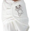 Bo Jungle Baby Wrap White Small Wikkeldeken B170400 -Babyproducten Winkel Bo Jungle Baby Wrap White Small Wikkeldeken B170400