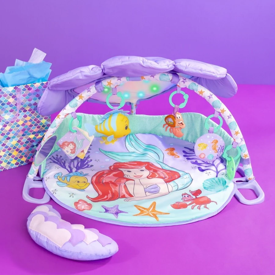Bright Starts Disney Baby Kleine Zeemeermin Twinkle Trove Activity Gym Speelkleed K12534 7 Bright Starts Disney Baby Kleine Zeemeermin Twinkle Trove Activity Gym Speelkleed K12534 - Afbeelding 5