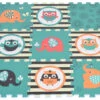 Cangaroo Olifant & Uil 9 Stuks Schuimrubberen Puzzelmat 3064 -Babyproducten Winkel Cangaroo Olifant Uil 9 Stuks Schuimrubberen Puzzelmat 3064 1