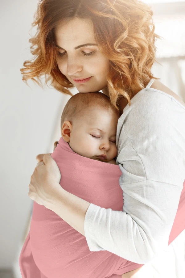 Cangaroo Sling Cherish Pink Draagdoek 7186 4 Cangaroo Sling Cherish Pink Draagdoek 7186 - Afbeelding 2