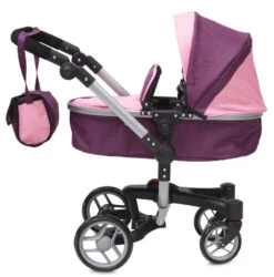 Cangaroo Violette Poppen Kinderwagen 6807 12 Cangaroo Violette Poppen Kinderwagen 6807 -Babyproducten Winkel Cangaroo Violette Poppen Kinderwagen 6807 4