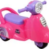 Eco Toys Retro Pink Loopscooter 605 -Babyproducten Winkel Eco Toys Loopscooter Retro Pink