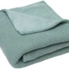 Jollein Basic Knit Forest Green / Fleece 75 X 100 Cm Wiegdeken 517-511-65219 1 Jollein Basic Knit Forest Green / Fleece 75 X 100 Cm Wiegdeken 517-511-65219 -Babyproducten Winkel Jollein Basic Knit Forest Green 5 shop clipped rev 1