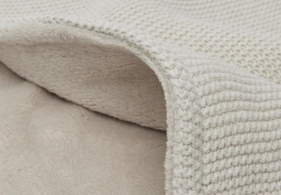 Jollein Basic Knit Nougat / Fleece 75 X 100 Cm Wiegdeken 517-511-65360 8 Jollein Basic Knit Nougat / Fleece 75 X 100 Cm Wiegdeken 517-511-65360 - Afbeelding 6