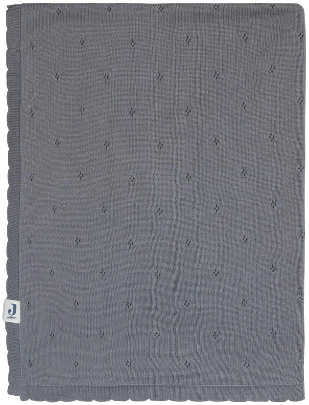 Jollein Pointelle Storm Grey 75 X 100 Cm Wiegdeken 516-511-66064 3 Jollein Pointelle Storm Grey 75 X 100 Cm Wiegdeken 516-511-66064