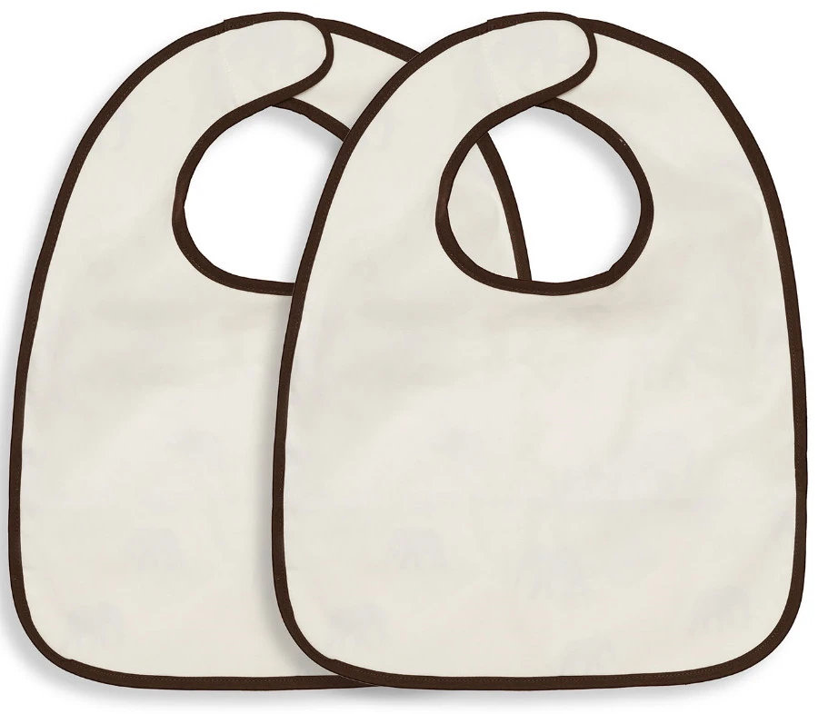 Jollein Savannah 2-pack Waterproof Slabber 029-864-66029 4 Jollein Savannah 2-pack Waterproof Slabber 029-864-66029 - Afbeelding 2