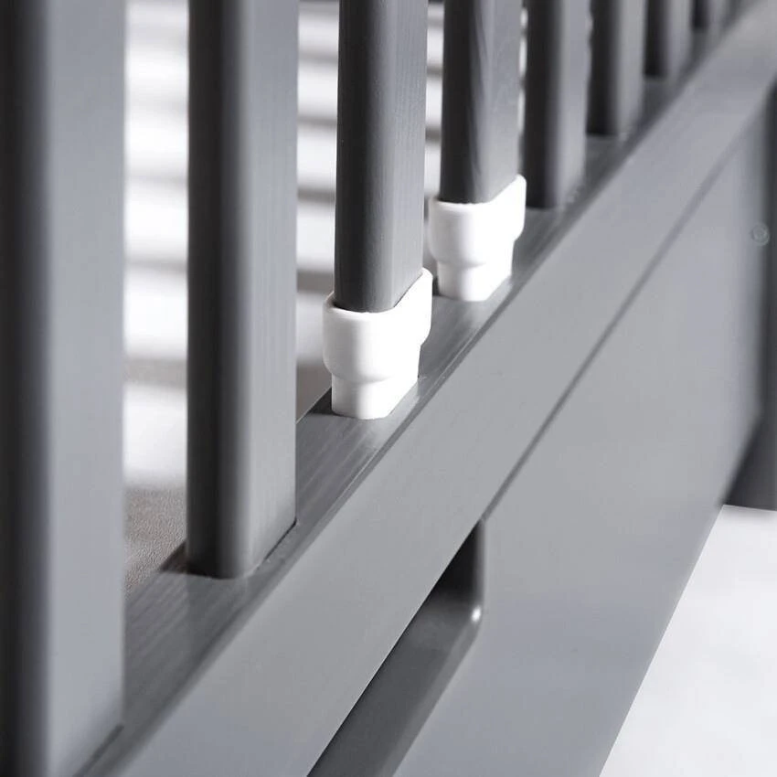 Ledikant Lieke Grijs 60 X 120 Cm 6 Ledikant Lieke Grijs 60 X 120 Cm - Afbeelding 4