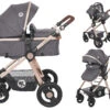Lorelli Alexa Luxe Black 3-in-1 Combi Kinderwagen Incl. Autostoel 1002129-2186 -Babyproducten Winkel Lorelli Alexa Luxe Black 3 in 1 Combi Kinderwagen incl. Autostoel 1002129 2186