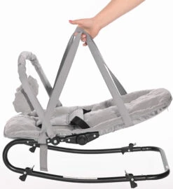 Lorelli Eliza Luxe Cameo Rose Stars Baby Rocker Wipstoel 1011016-2148 -Babyproducten Winkel Lorelli Eliza Luxe Baby Rocker Wipstoel 1011016 4