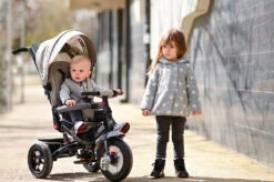 Lorelli Jaguar Deluxe Grey Driewieler 1005039-2102 -Babyproducten Winkel Lorelli Jaguar Deluxe Grey Driewieler 1005039 2102 11