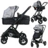 Lorelli Sena Grey Marble 3-in-1 Combi Kinderwagen Incl. Autostoel 1002161-2113 -Babyproducten Winkel Lorelli Sena Grey Marble 3 in 1 Combi Kinderwagen incl. Autostoel 1002161 2113 1
