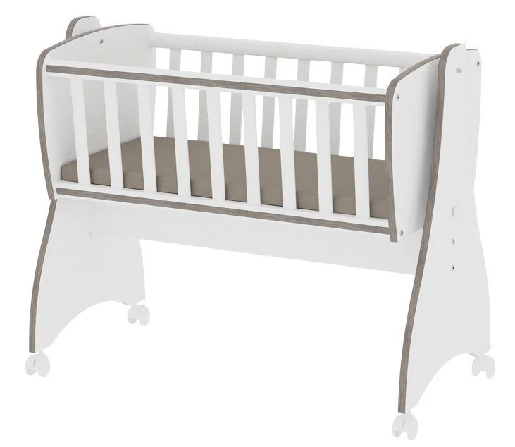 Lorelli Wit/Bruin First Dreams Schommelwiegje 1015055-0027 3 Lorelli Wit/Bruin First Dreams Schommelwiegje 1015055-0027