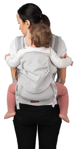 Momi Collet Grey Ergonomische Draagzak NOSI00003 -Babyproducten Winkel Momi Collet Grey Ergonomische Draagzak NOSI00003 4