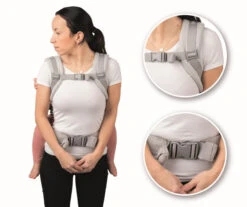 Momi Collet Grey Ergonomische Draagzak NOSI00003 -Babyproducten Winkel Momi Collet Grey Ergonomische Draagzak NOSI00003 9