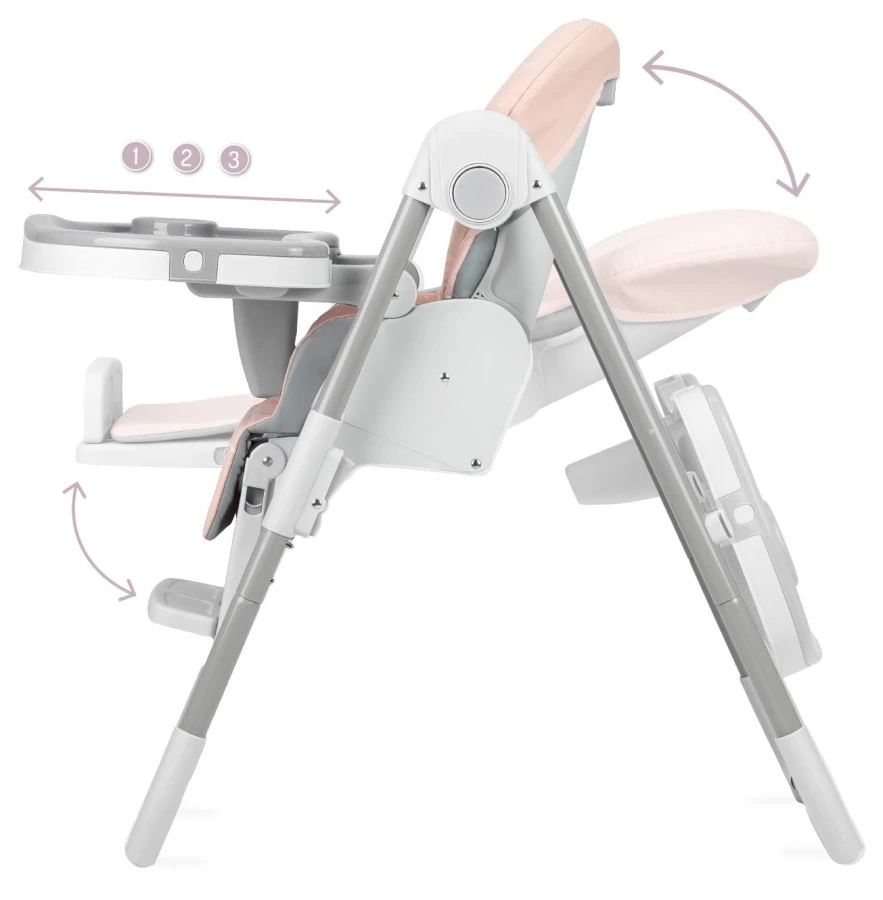 Momi Yumtis Pink Kinderstoel KRKA00003 6 Momi Yumtis Pink Kinderstoel KRKA00003 - Afbeelding 4