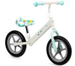 QKids Fleet Balance Bike Grey Triangles Loopfiets QKIDS00001