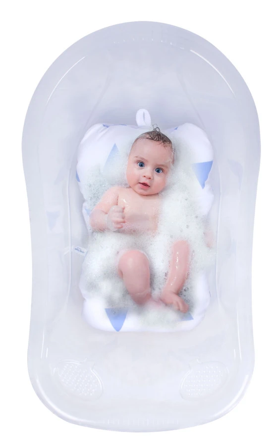 Sevibaby Cozy Triangle Blue Baby Badkussen 69-100 5 Sevibaby Cozy Triangle Blue Baby Badkussen 69-100 - Afbeelding 3