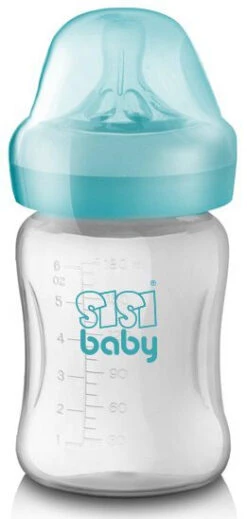 SisiBaby Handborstkolf SBC-113 8 SisiBaby Handborstkolf SBC-113 -Babyproducten Winkel Sisi SBC 113 Handborstkolf 180ml Fles 4