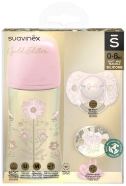 Suavinex Gold Pink Gift Set SXSGZ1080231 14 Suavinex Gold Pink Gift Set SXSGZ1080231 -Babyproducten Winkel Suavinex Gold Pink Gift Set SXSGZ1080231.1