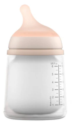 Suavinex Zero.Zero 180ml A Flow Starterset SXZBRF067409 -Babyproducten Winkel Suavinex Zero.Zero 180ml A Flow Starterset SXZBRF067409 2