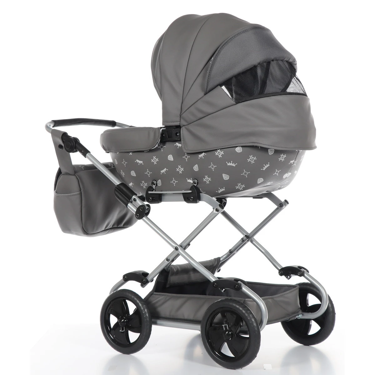 Tako Mini Imperial Beige/Gold Poppen Kinderwagen Incl. Tas 02 5 Tako Mini Imperial Beige/Gold Poppen Kinderwagen Incl. Tas 02 - Afbeelding 3