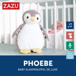 Zazu Phoebe De Pinguïn Ruis Slaaptrainer ZA-PHOEBE-01 -Babyproducten Winkel Zazu Phoebe de Pinguin Ruis Slaaptrainer ZA PHOEBE 01 3