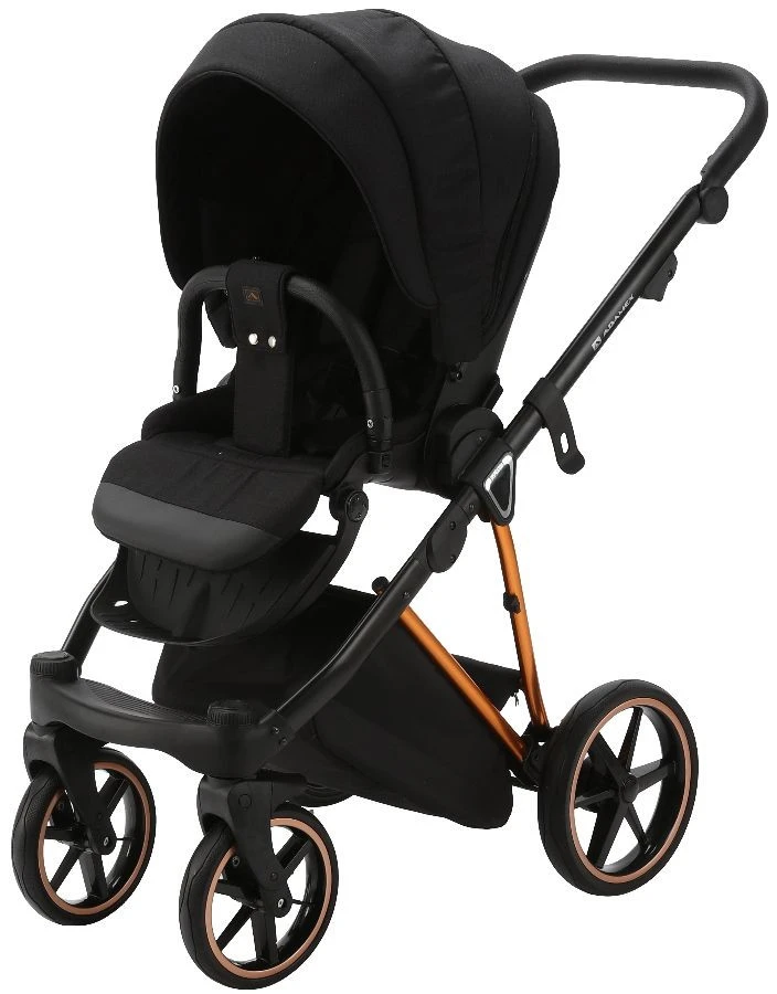 Adamex Belissa Special Edition Black/Rose 2-in-1 Kinderwagen PS-571 8 Adamex Belissa Special Edition Black/Rose 2-in-1 Kinderwagen PS-571 - Afbeelding 6